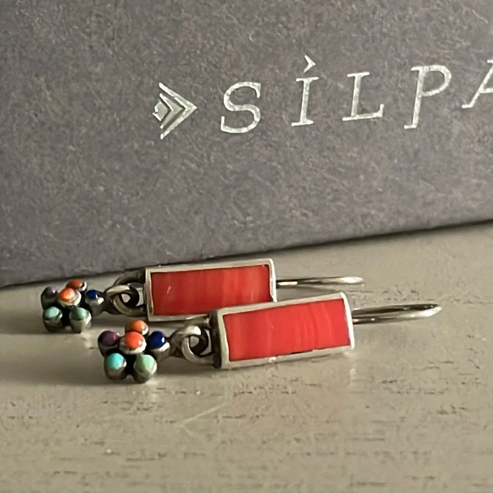 Vintage HTF Silpada Sterling Silver Earrings W1259